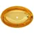 Produktbild 3 för Handfat 40x33x13,5 cm keramik guld