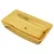 Produktbild 2 för Handfat 71x38x13,5 cm keramik guld