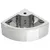 Produktbild 2 för Handfat med bräddavlopp 45x32x12,5 cm keramik silver
