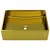 Produktbild 2 för Handfat 41x30x12 cm keramik guld
