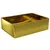 Produktbild 3 för Handfat 41x30x12 cm keramik guld