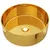 Produktbild 2 för Handfat 40x15 cm keramik guld