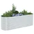 Produktbild 3 för Odlingslåda upphöjd galvaniserat stål 240x80x81 cm silver