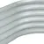 Produktbild 6 för Odlingslåda upphöjd galvaniserat stål 400x80x44 cm silver
