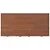 Produktbild 6 för Skrivbord med 3 lådor 110x50x78 cm massivt granträ