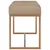 Produktbild 3 för Bänk 80 cm beige sammet