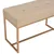 Produktbild 4 för Bänk 80 cm beige sammet