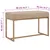 Produktbild 5 för Bänk 80 cm beige sammet