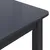 Produktbild 6 för Matbord svart 114x71x75 cm massivt gummiträ