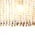 Produktbild 8 för Taklampa med kristallpärlor silver 104 cm E14 