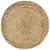 Produktbild 2 för Handgjord sittpuff brun 40x45 cm jute