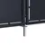 Produktbild 4 för Trädgårdsgrind stål 350x125 cm antracit