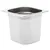 Produktbild 3 för Gastronormkantiner 8 st GN 1/6 150 mm rostfritt stål
