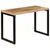 Produktbild 12 för Matbord 115x55x76 cm massivt mangoträ och stål