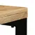 Produktbild 6 för Matbord 115x55x76 cm massivt mangoträ och stål