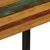 Produktbild 6 för Matbord 115x55x76 cm massivt återvunnet trä och stål