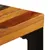 Produktbild 7 för Matbord 115x55x76 cm massivt återvunnet trä och stål