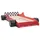 Barnsäng racerbil 90x200 cm röd