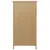 Produktbild 4 för Skoskåp 76x37x105 cm massivt ekträ