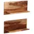 Produktbild 11 för Vägghyllor 2 st 58x26x20 cm massivt sheshamträ
