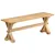 Produktbild 11 för Hallbänk 120x35x45 cm massivt mangoträ