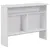 Produktbild 8 för Barbord med 2 bordsskivor vit 130x40x120 cm