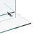 Produktbild 4 för Väggspegel med hylla 20x40 cm härdat glas