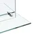 Produktbild 4 för Väggspegel med hylla 30x30 cm härdat glas