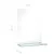 Produktbild 6 för Väggspegel med hylla 40x60 cm härdat glas