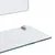 Produktbild 4 för Väggspegel med 5 hyllor silver 50x60 cm