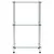 Produktbild 2 för Hylla 3 hyllplan transparent 40x40x67 cm härdat glas