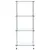 Produktbild 2 för Hylla 4 hyllplan transparent 40x40x100 cm härdat glas