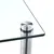 Produktbild 4 för Hylla 4 hyllplan transparent 40x40x100 cm härdat glas