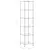 Produktbild 6 för Hylla 6 hyllplan transparent 40x40x160 cm härdat glas