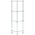 Produktbild 2 för Hylla 4 hyllplan transparent 30x30x100 cm härdat glas
