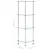 Produktbild 6 för Hylla 4 hyllplan transparent 30x30x100 cm härdat glas
