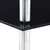 Produktbild 4 för Hylla 4 hyllplan svart 30x30x100 cm härdat glas