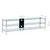 Produktbild 6 för TV-bänk transparent 150x40x40 cm härdat glas