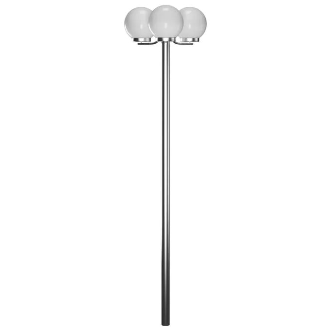 Trädgårdslampa 3 lampor 220 cm