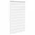 Produktbild 4 för Rullgardin randig vit 80 x 175 cm transparent