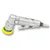 Produktbild 2 för Tryckluftsvinkelslip 50mm 15.000U/ mini 1/4" 