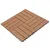 Produktbild 2 för WPC Klickgolv 30x30cm 11-pack 1m2 Brun