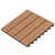 Produktbild 3 för WPC Klickgolv 30x30cm 11-pack 1m2 Brun