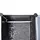 Förvaringsskåp med 14 utrymmen svart och vit 37x146x180,5 cm