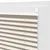 Produktbild 7 för Plisségardin 70x125 cm gräddvit