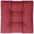 Produktbild 2 för Palldyna 80 x 80 x 12 cm vinröd tyg