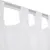 Produktbild 5 för Genomskinlig vit gardin 140 x 245 cm 2-pack
