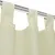 Produktbild 4 för 2-pack gardiner med öglor i gräddvit microsatin 140 x 245 cm
