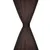 Produktbild 3 för Mörkläggningsgardiner med kanaler 2 st 135 x 245 cm brun