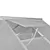 Produktbild 6 för Växthus i förstärkt aluminium med basram 4,6 m²